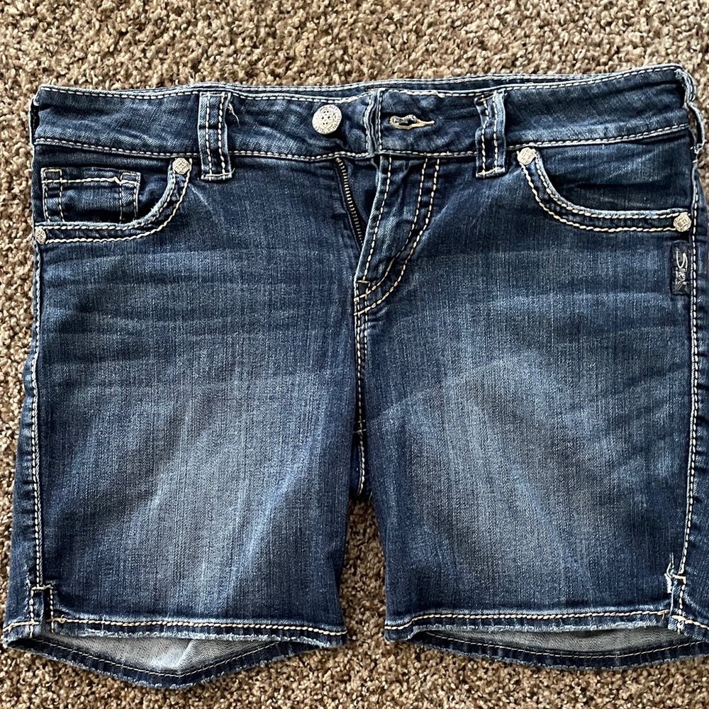 Silver Jeans Women's Blue Jean Shorts